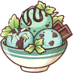 트리플 민트 초코 아이스크림